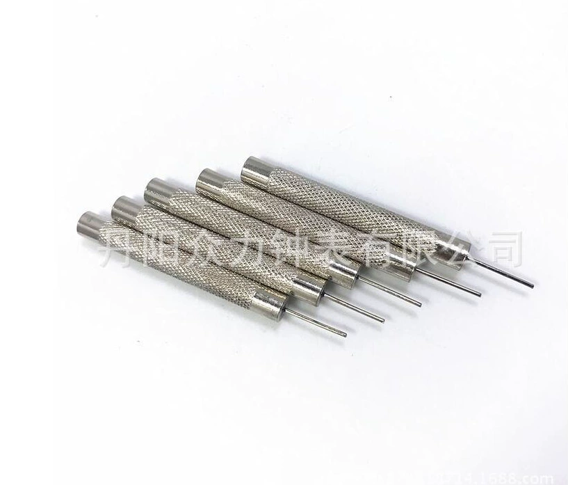 Аксессуары для инструментов для ремонта стола Стальной ремешок Регулировочный штифт Ремешок для часов Регулировочный измеритель Регулятор наперстка Снимите браслет Маленький пробойник