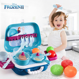 Рюкзак, игрушка, детская база под макияж, реалистичная семейная кухонная утварь, «Холодное сердце»