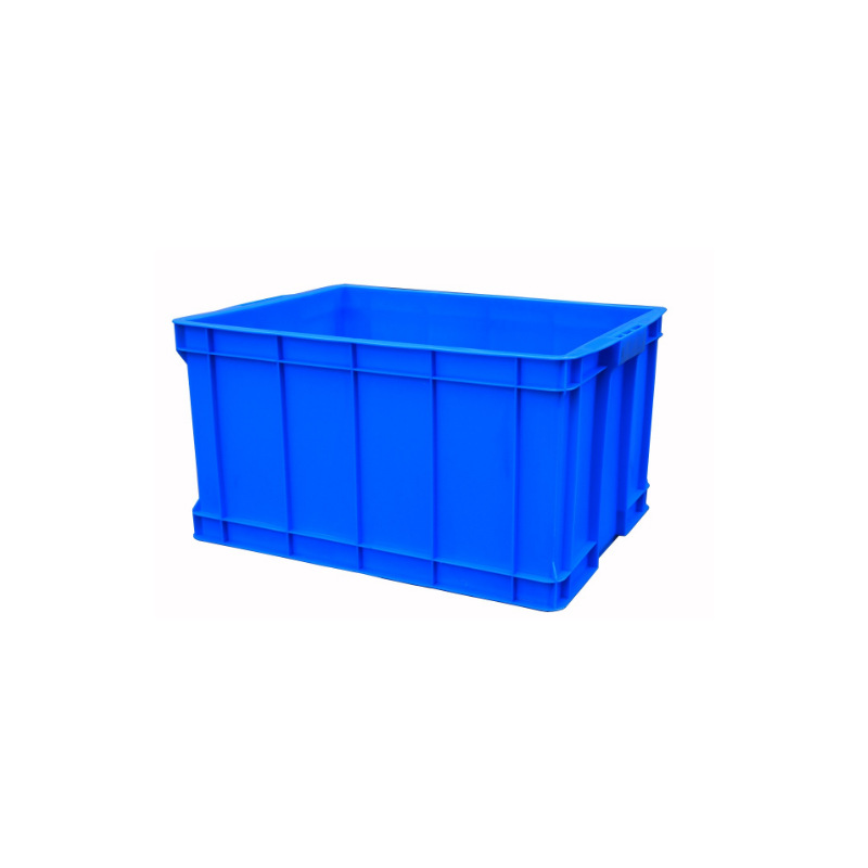 可带盖700-390物流周转箱塑料收纳仓储工具物料盒货架塑胶运输
