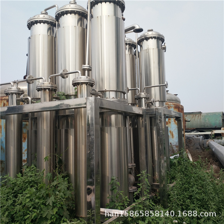 供应二手强制循环蒸发器 污水处理蒸发器 二手不锈钢 冷凝器
