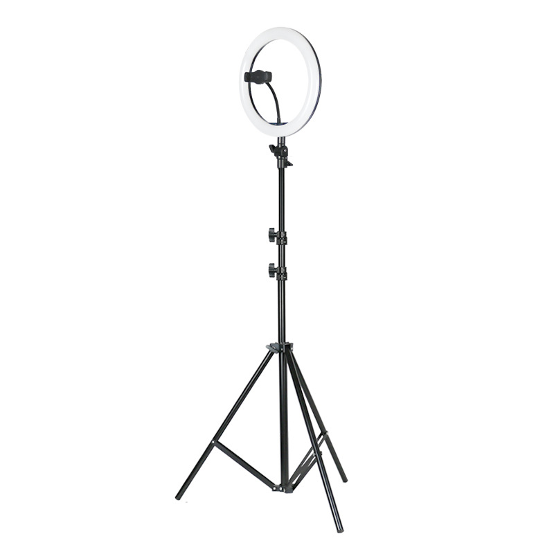 Soporte de tarjeta de sonido de teléfono móvil Luz de relleno de belleza soporte de almacenamiento retráctil de piso de luz de relleno de Y-30 teléfono móvil en vivo