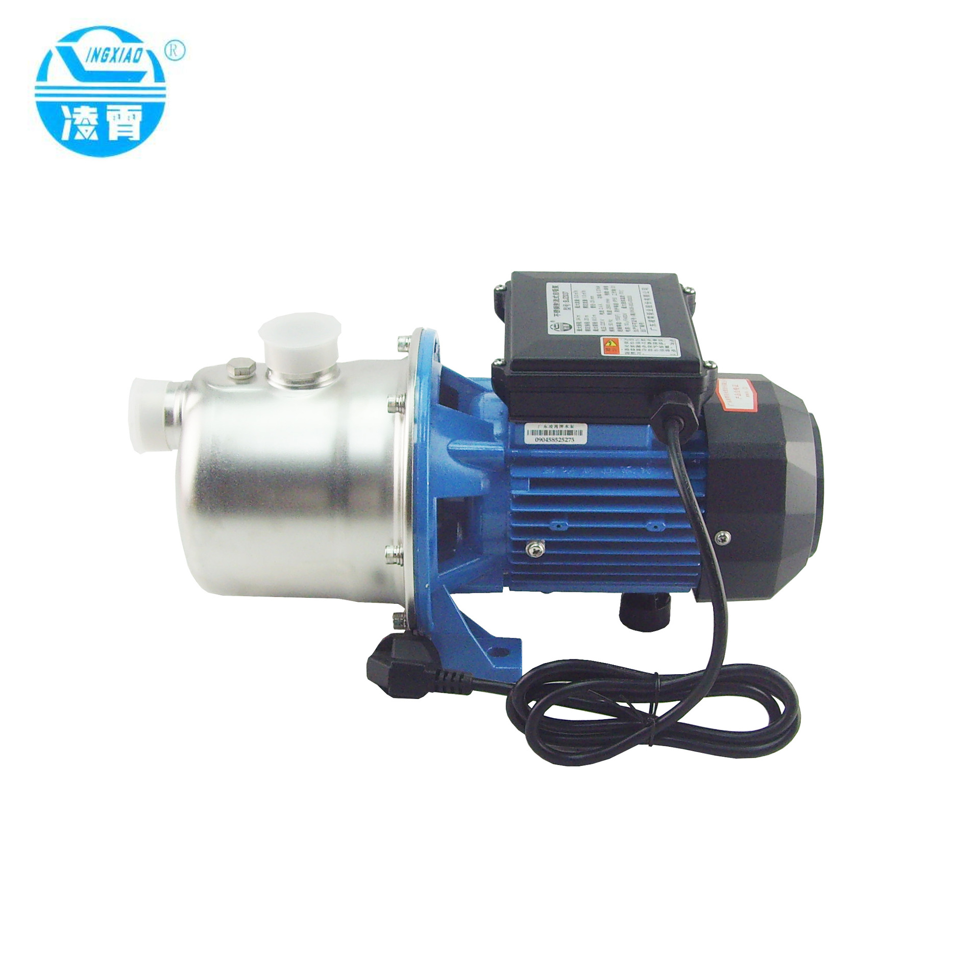 批发广东凌霄304#不锈钢自吸增压水泵离心水泵井水自来水增压水泵