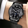 Steel belt, waterproof fashionable men's watch, quartz watches, mechanical mechanical watch, wholesale