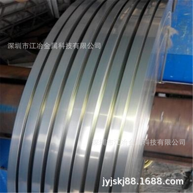 弹簧钢带304/301SH特硬钢带0.2/0.3/0.4/0.5*305mm窄带分条可加工