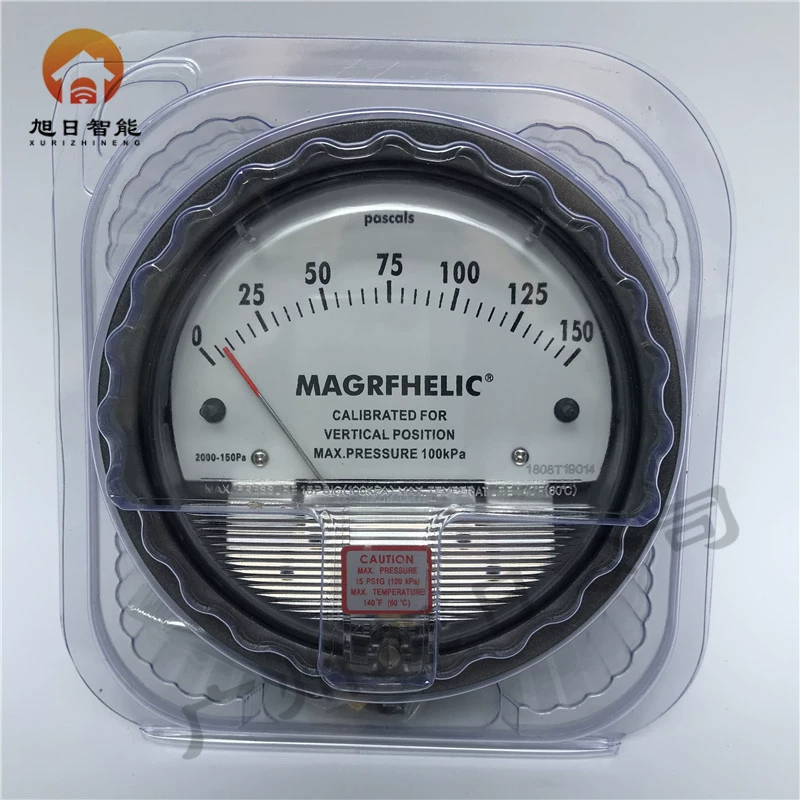 MAGREHLIC микроманометр дифференциального давления 2000-150 Па 0-150 Па комната для очистки воздуха микро манометр микро манометр перепада давления