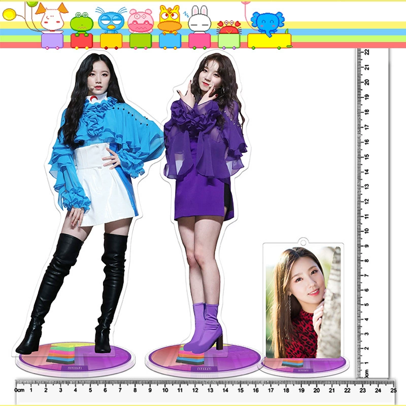 (G)I-DLE Zhao Meiyan, Song Yuqi, периферийная акриловая подставка для к-поп звезды, трехмерная лазерная резьба и покраска