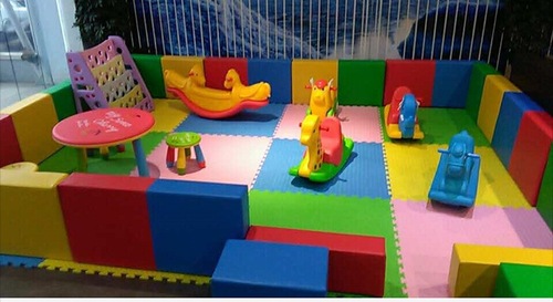 Manufacturer children's ball pool sand pool kindergarten soft-packed fence cassia sand pool children's play area anti-collision fence