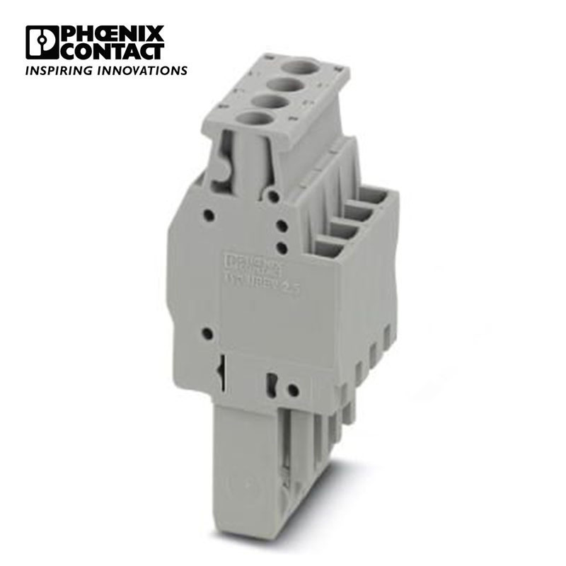 菲尼克斯 针式插头 螺钉连接- UPBV 2,5/ 4 - 3045428-50