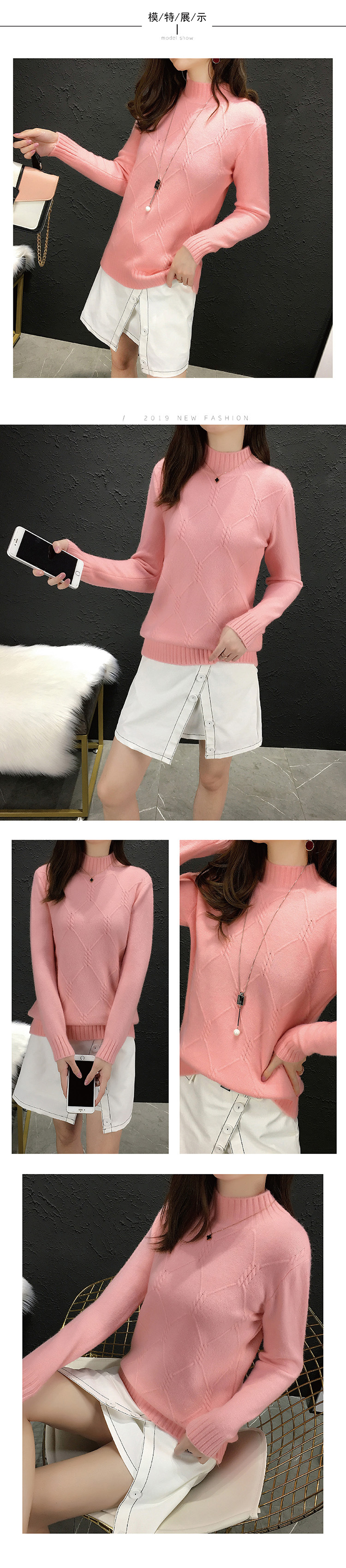 Pull femme en Fibre de polyester Polyester  - Ref 3414470 Image 14