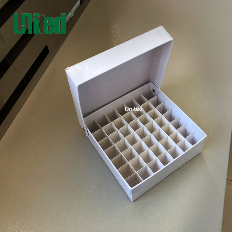 7*7纸质连盖冻存盒 可放西林瓶