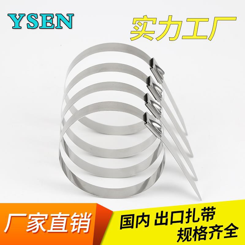 Manufacturers supply 4.6 width 304 Stainless steel Ligature Metal Ligature Marine Ligature White Steel Binding Ligature