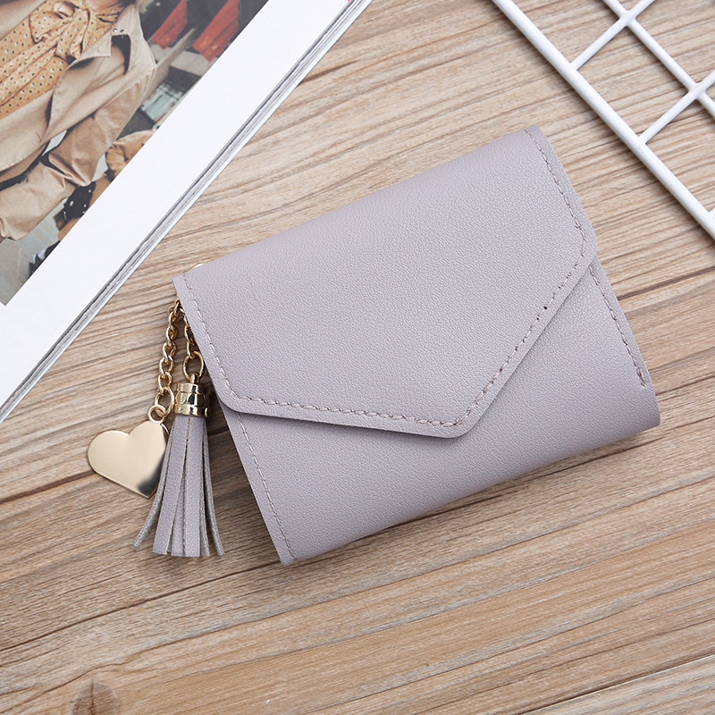 36g Weight Polyester Lining Material Magnetic Buckle Closure Type Business, Travel Occasion Pu Leather Material Solid Color Pattern All Seasons Season Women'S Gender Simple Style Style Square Shape Light Grey, Light Green, Dark Grey, Dark Blue, Grey&Purple, Rose Red, Pink, Red, Green, Blue, Wine Red, Black Color Women'S Solid Color Pu Leather Light Grey Light Green Dark Grey Magnetic Buckle Wallets 11