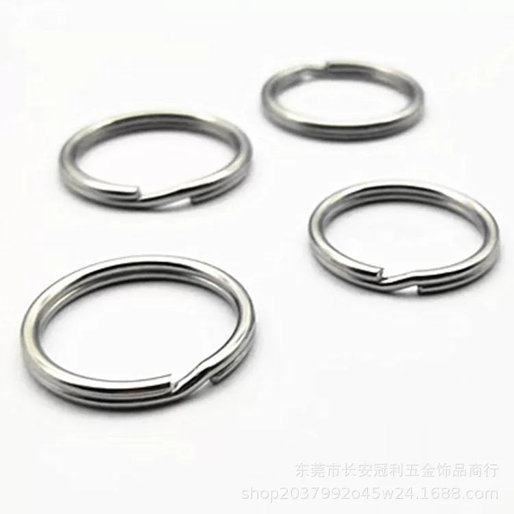 Keychain stainless steel, pendant, ring, accessory