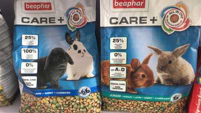 威霸 beaphar CAER +护理兔粮 成兔幼兔1.5KG|ru