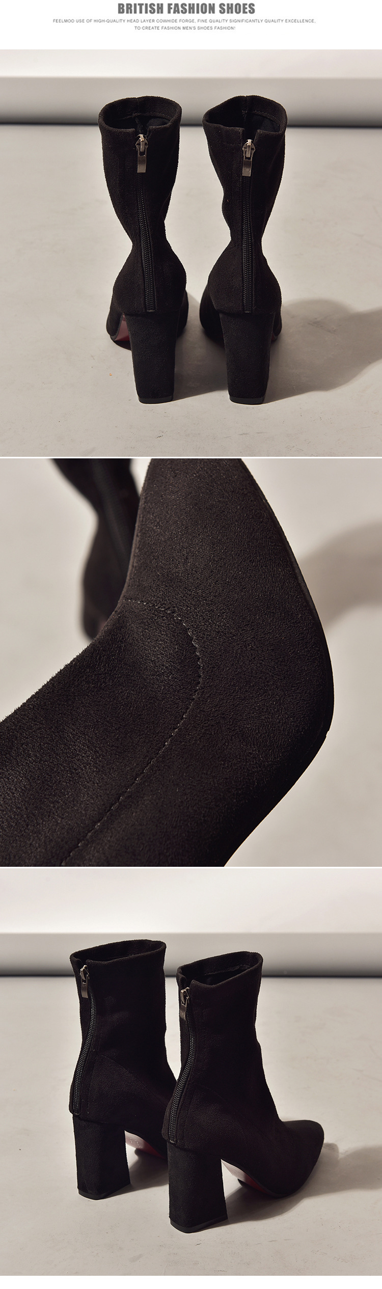 Bottes femme FILLE DE SOLEIL en Daim - Ref 3355082 Image 12