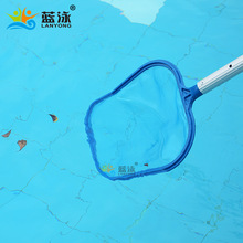 藍泳牌游泳池設備泳池清潔工具實用型淺水撈網撈葉網廠家正品