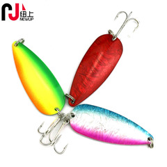 Spinning Lure 18G Large Shiny Fish Bait 7.3CM Artificial Lure Cross-border Metal Imitation Lure Perch and Pike Fishing