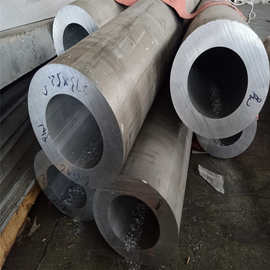 空心铝管外径47壁厚15挤压铝圆管零割铝合金型材6063铝管