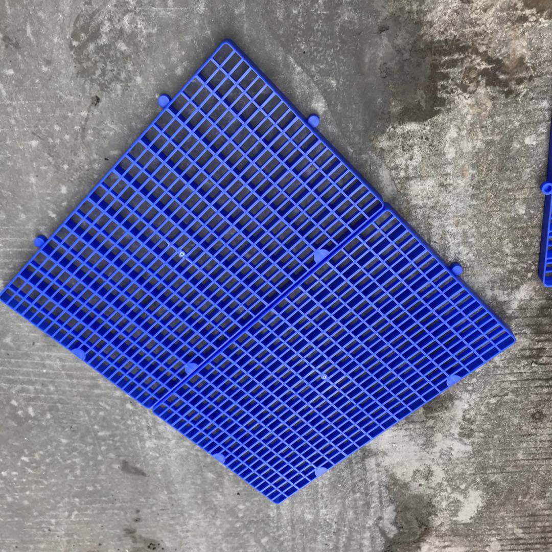 泽伟塑胶厂供应塑料防潮垫板 网格垫货板仓库地台板600*350*30MM