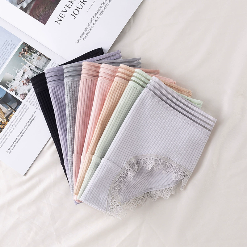 Cotton pants, дышащие брюки, удобное нижнее бельё для коррекции формы бёдер, 2020, средняя посадка