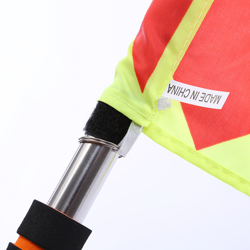 Start flag, athletics referee, boundary flag, boundary flag referee, hand flag, football training equipment, command, railway signal flag