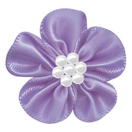 Yao Ming cinta de poliéster DIY pequeña flor ropa interior decoración hecha a mano cinta flor horquilla Decoración Accesorios
