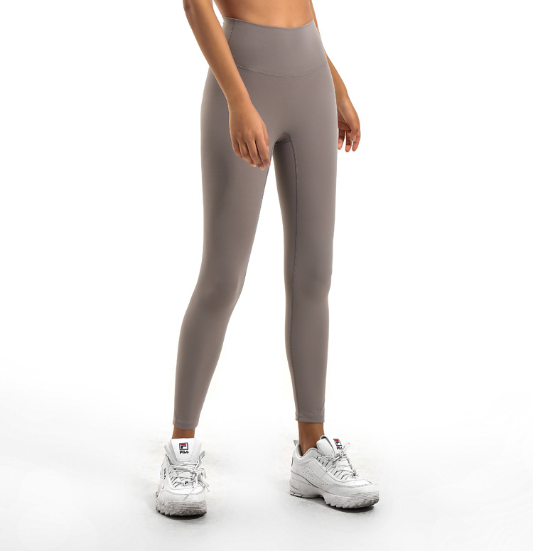 seamless high waist buttocks elastic sports pants NSMYY55892