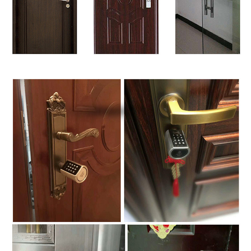 Micro Lock Smart Lock Core Fingerprint Password Lock Bluetooth Lock Home Only Change The Lock Core Upgrade Smart Lock Can Be A Piece Of Hair undefined