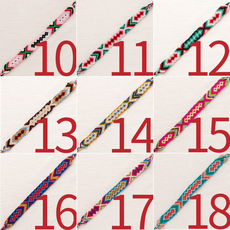 Bracelet en Fil de coton - Ref 3446626 Image 41