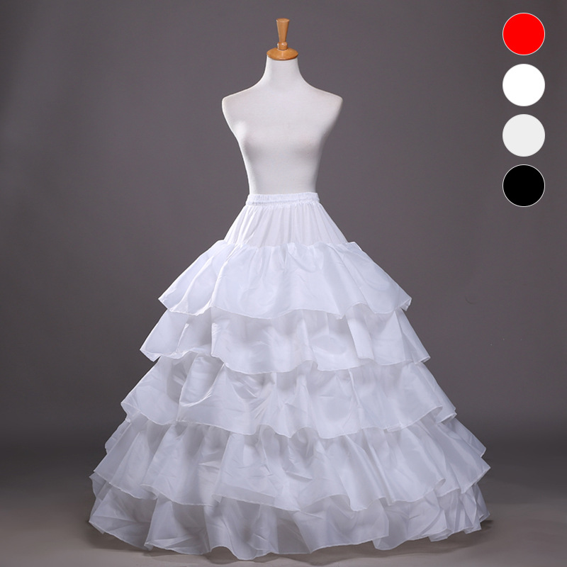 wholesale Panniers Steel ring Lotus enlarge diameter The skirt Wedding dress full dress Petticoat Priced wholesale customized