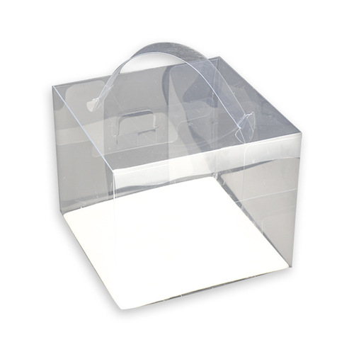 4-inch birthday mousse transparent carry-on cake box, 5-inch 8-inch 6-inch cake box, filling cake packaging box