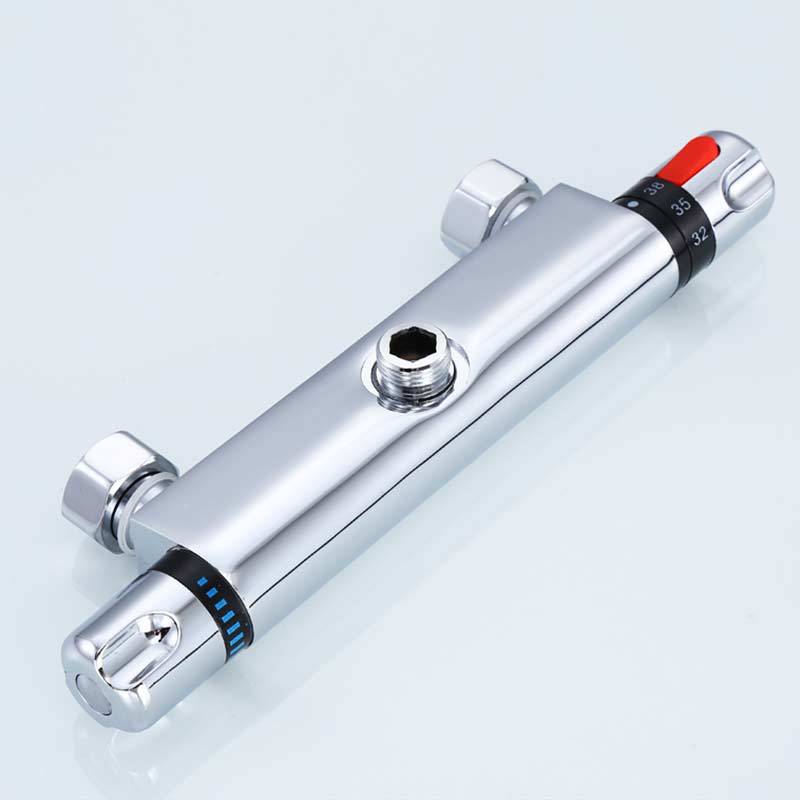 Bathroom multi-function shower set multi-function four-stage shower into the wall type triple constant temperature shower