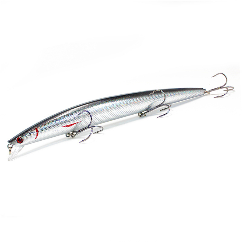 Sinking Minnow Fishing Lures 180mm23.5g Hard Plastic Baits Fresh Water Bass Swimbait Tackle Gear