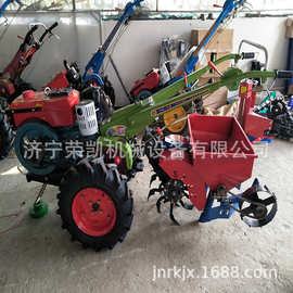 手扶式覆土机图片 河北韭菜培土机直销价格 果树根埋土埋腾机厂家