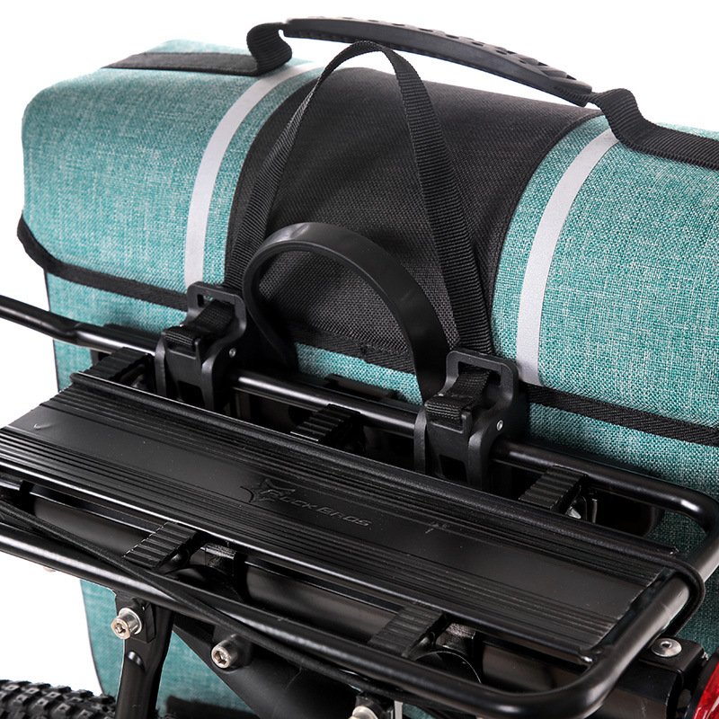 CBR自行车防泼水后货架包单侧车架包长短途骑行后梁包B011