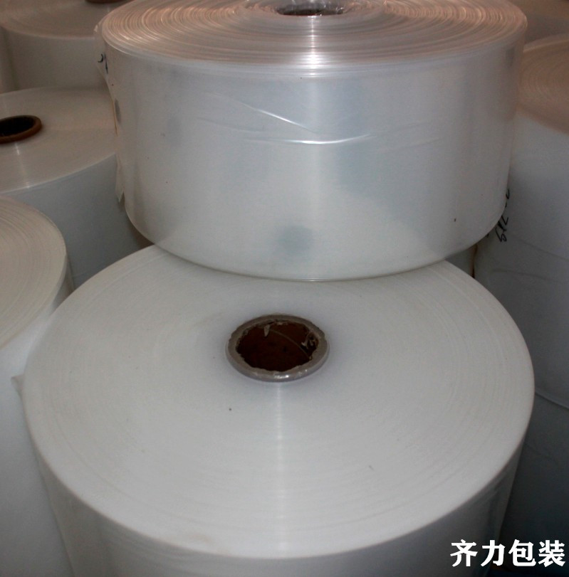 全新料塑料薄膜PE筒料塑料卷膜义乌生产厂家直销