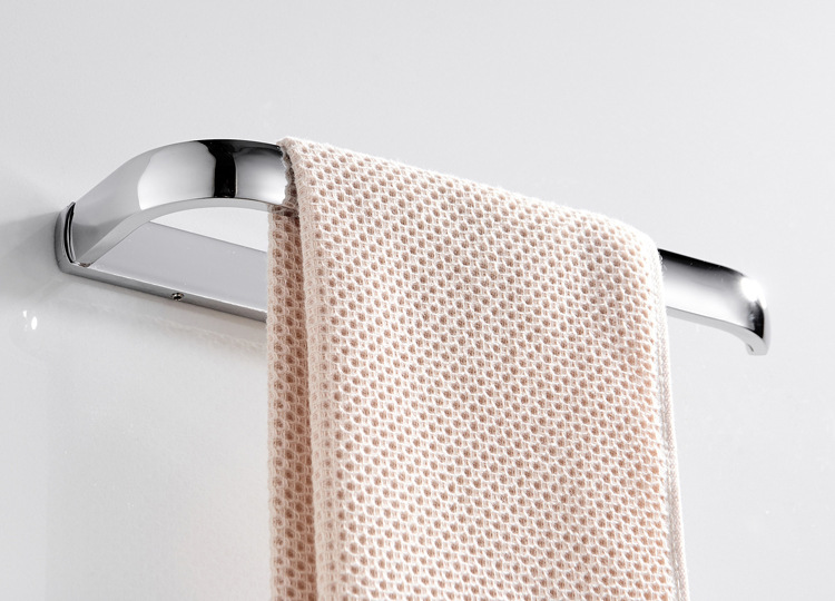 毛巾架全铜镀铬卫浴挂机批发厂家阿里巴巴亚马逊热卖