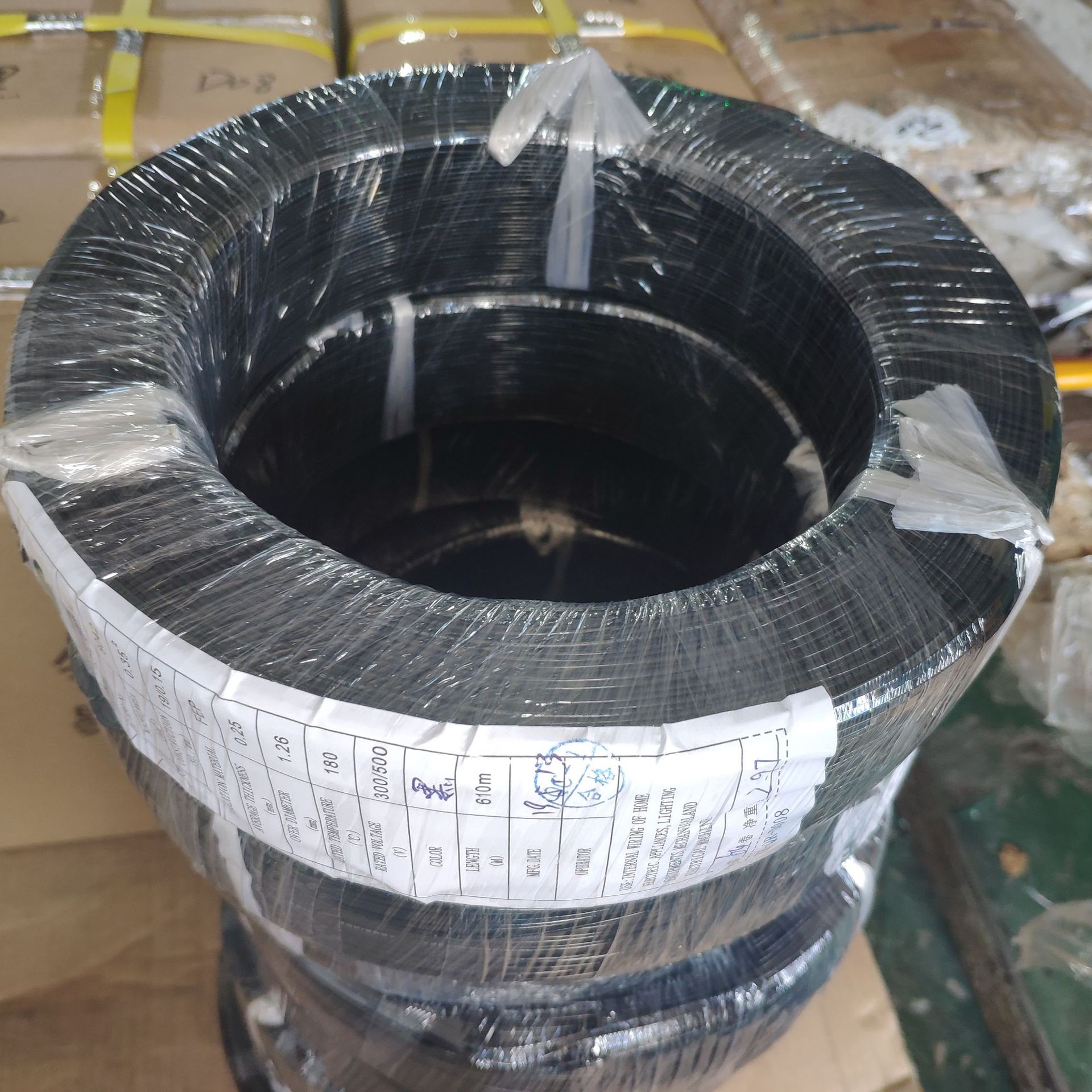 CQC国标认证2.5平方铁氟龙高温电线 E-200/TX/FEP 300V导线