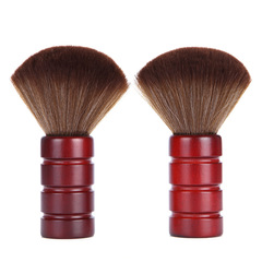Wavy factory direct supply solid wood brush hair salon hairdressing brush neck hair combing brush hair duster beauty tools