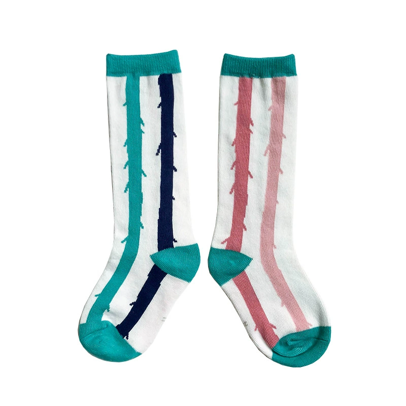 Autumn children's knee socks for boys, mid-length, combed cotton, wholesale