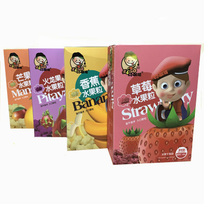 Taiwan fruit grains fruit Beanie Babies snacks Dissolved beans children fruit Dissolved beans strawberry Blueberry 18g