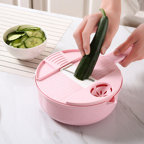 Multifunctional vegetable cutter potato manual shredding slicer home kitchen carrot grating grater