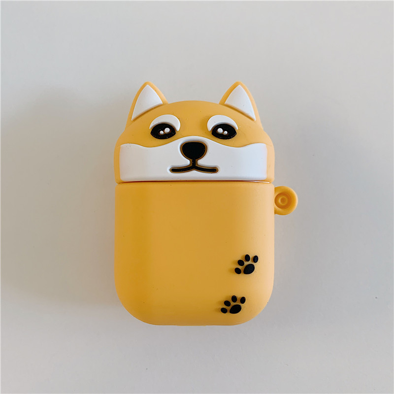 Mignon Shiba Inu Housse De Protection En Silicone Pour Airpods2 Gros Nihaojewelry display picture 1