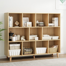 书柜书架简易落地简约置物架收纳小柜子创意经济型柜子省空间家用