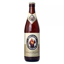 德国风味教士Franziskaner范佳乐小麦白啤酒/黑啤酒450ml12瓶装