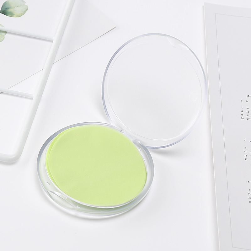 Hotel Travel mini tabletas de jabón portátiles desechables 50 piezas de baño en caja transparente papel de jabón pequeño Lavado de Manos floral