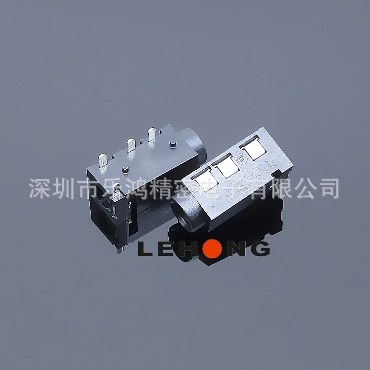 PJ-320ADJ-1.5H镀银插件/3.5音频插座/PHONE JACK/耳机插座