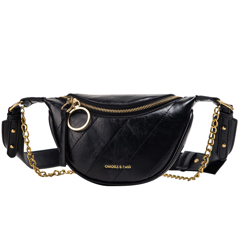 Fall 2019 New Women's Belt Bag European And American Fashion Chain Wild Small Bag Factory Direct Sales