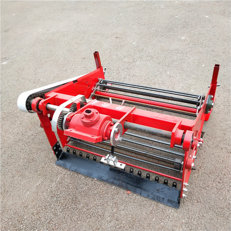 手扶式自走式大蒜收获机不伤皮地蛋挖掘机四轮大型红薯土豆杀秧机