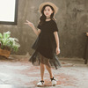 Summer dress, skirt, summer clothing, children's small princess costume, 2022 collection, Korean style, suitable for teen